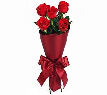 Букет 5 Красных роз Эдлесс Лав в Соколе Вологодской области