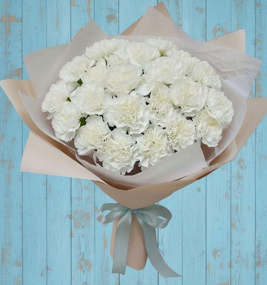 Букет цветов из: Гвоздики в Соколе Вологодской области