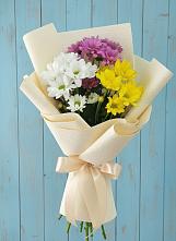 Букет цветов из:  Хризантемы в Соколе Вологодской области
