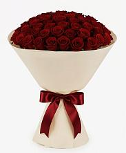 Букет 101 Бордовая роза Блэк Бакарра в Соколе Вологодской области