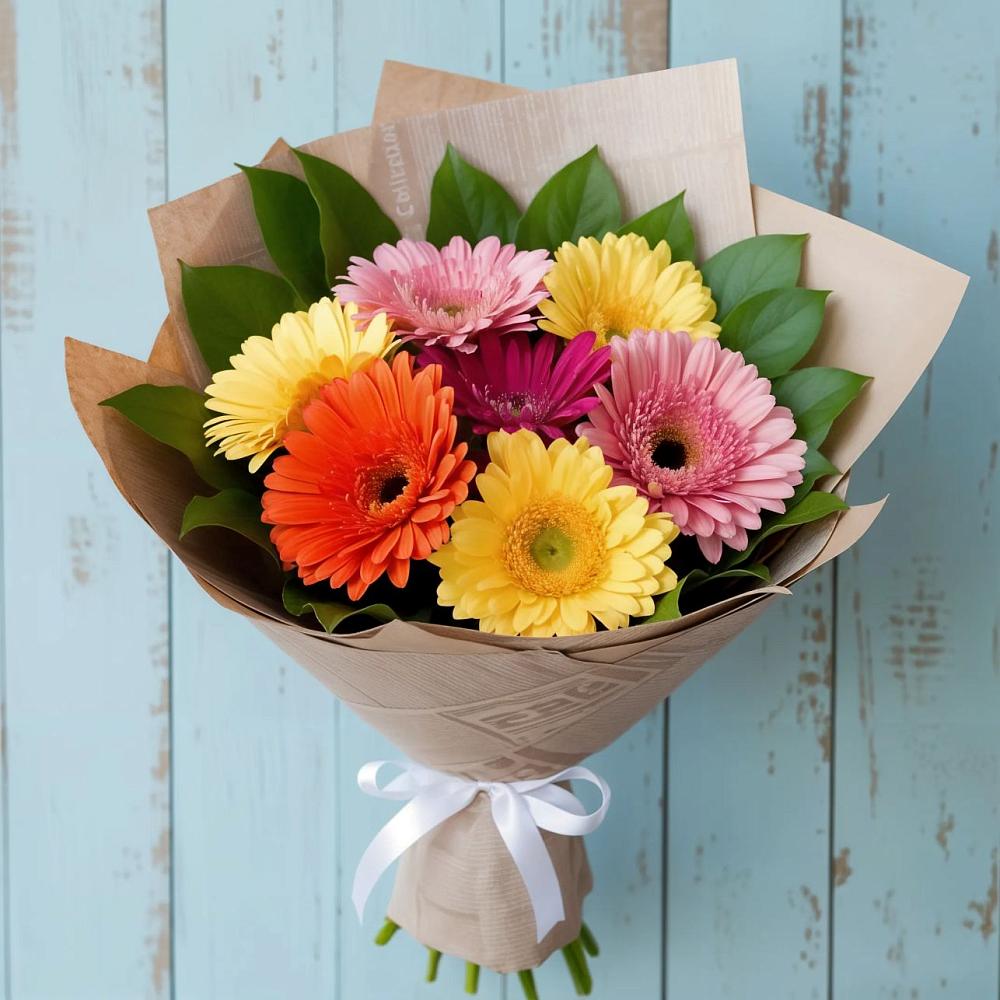Букет цветов из: Герберы в Соколе Вологодской области