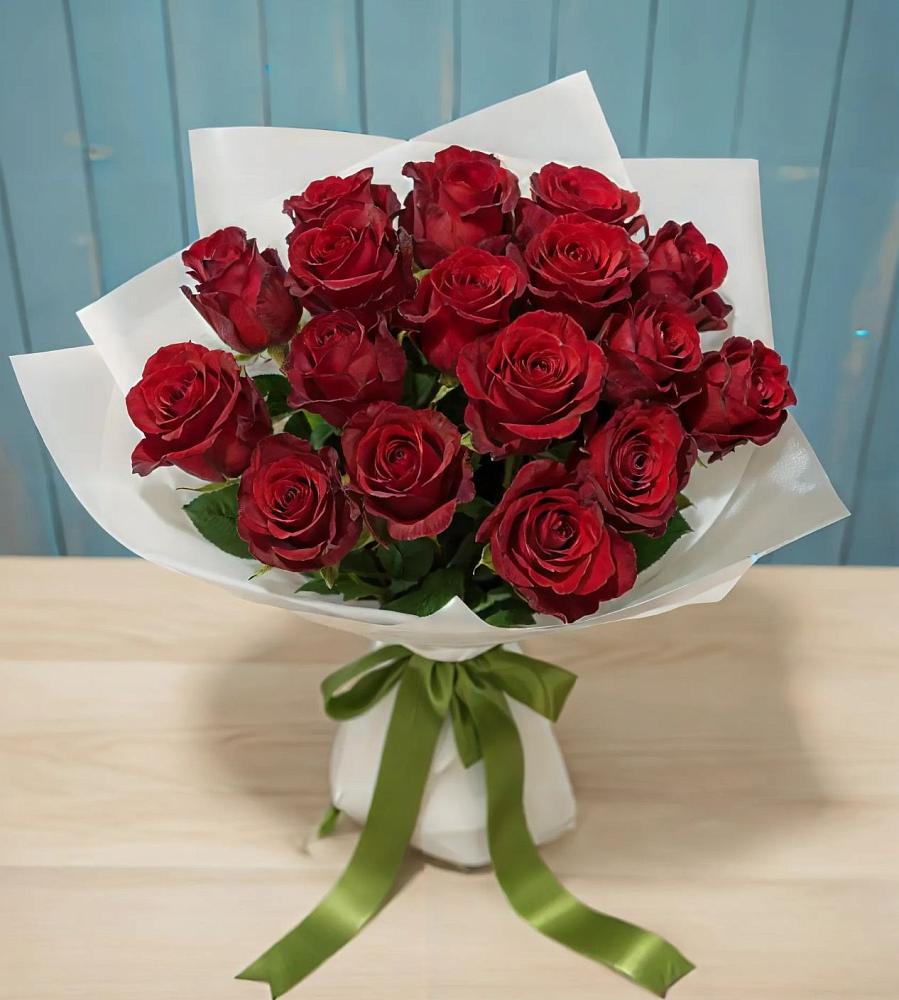 Букет Красные розы в Соколе Вологодской области