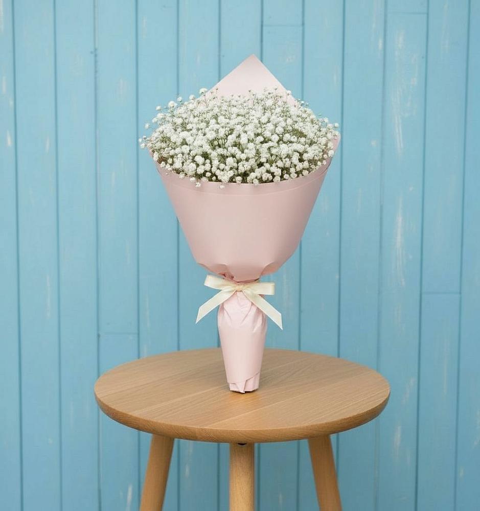 Букет цветов из: Гипсофила в Соколе Вологодской области