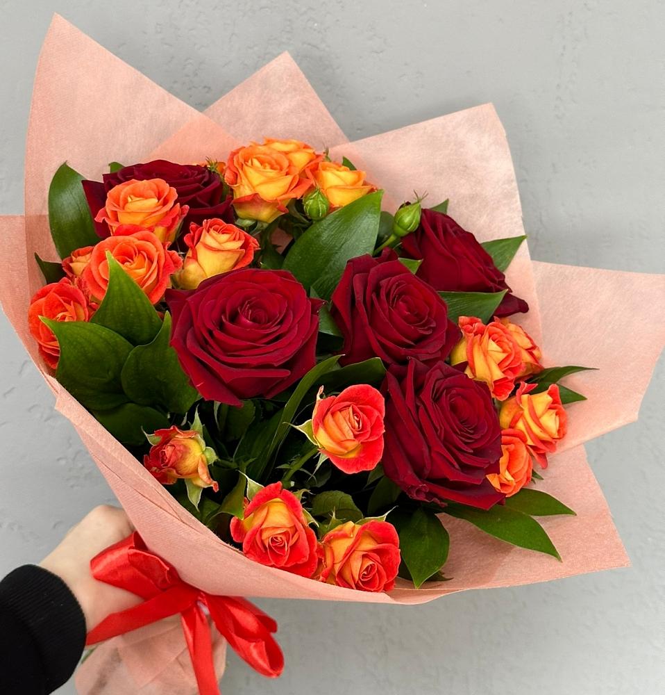 Букет Любовь и восторг в Соколе Вологодской области