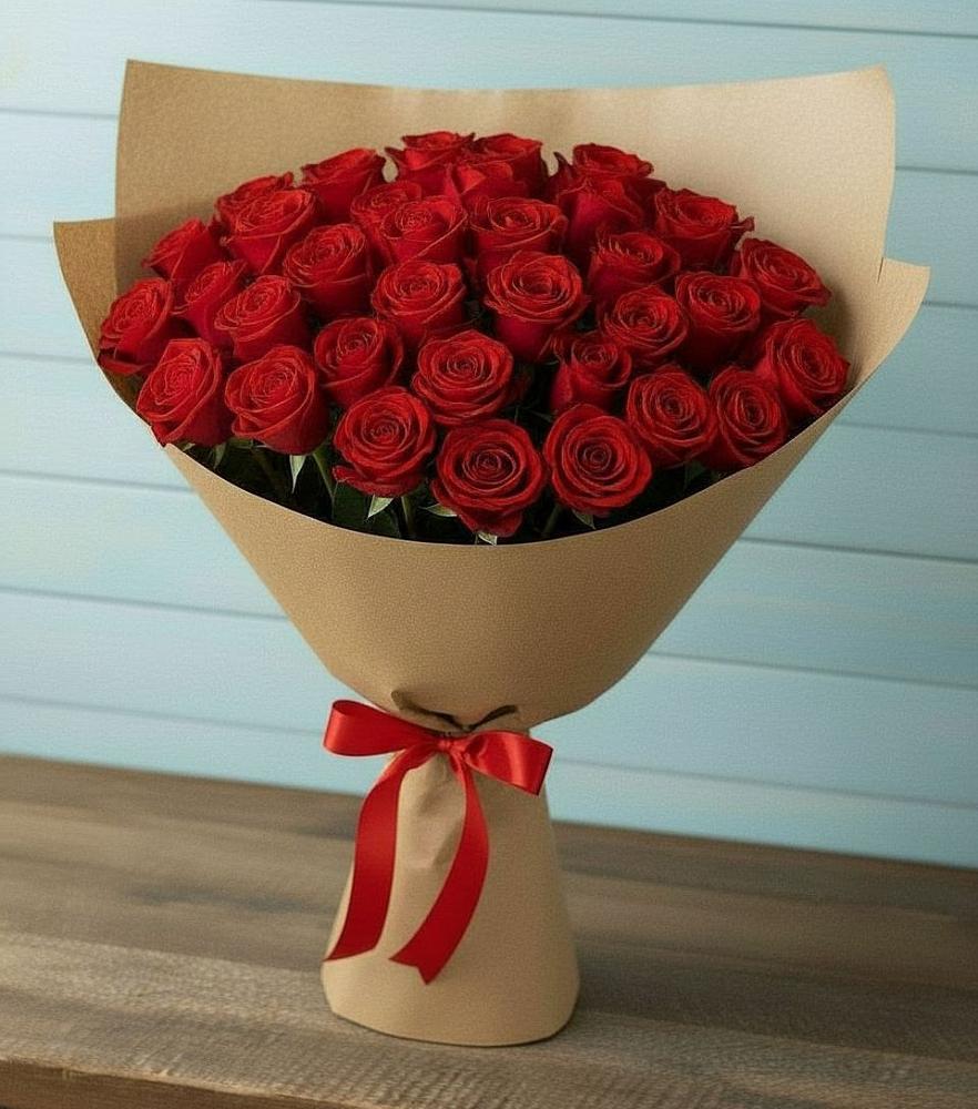 Букет Красные розы Милано в Соколе Вологодской области