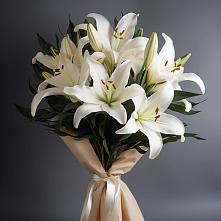 Букет цветов из:  Лилии #REPLACE_PRED# Соколе Вологодской области