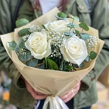 Букет цветов из:  Розы #REPLACE_PRED# Соколе Вологодской области