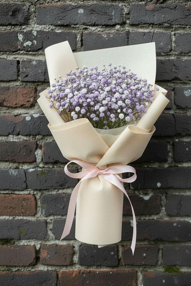 Букет цветов из: Гипсофила в Соколе Вологодской области