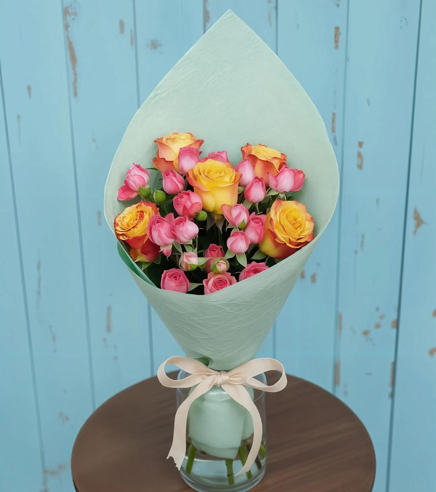 Букет цветов из: Розы в Соколе Вологодской области