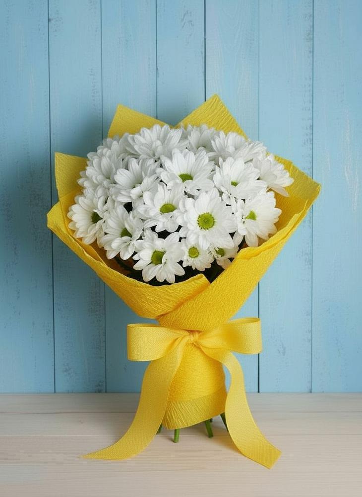 Букет цветов из: Хризантемы в Соколе Вологодской области