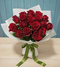 Букет Красные розы в Соколе Вологодской области
