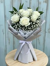 Букет цветов из:  Розы в Соколе Вологодской области