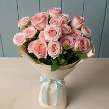 Букет Розовый шарм в Соколе Вологодской области