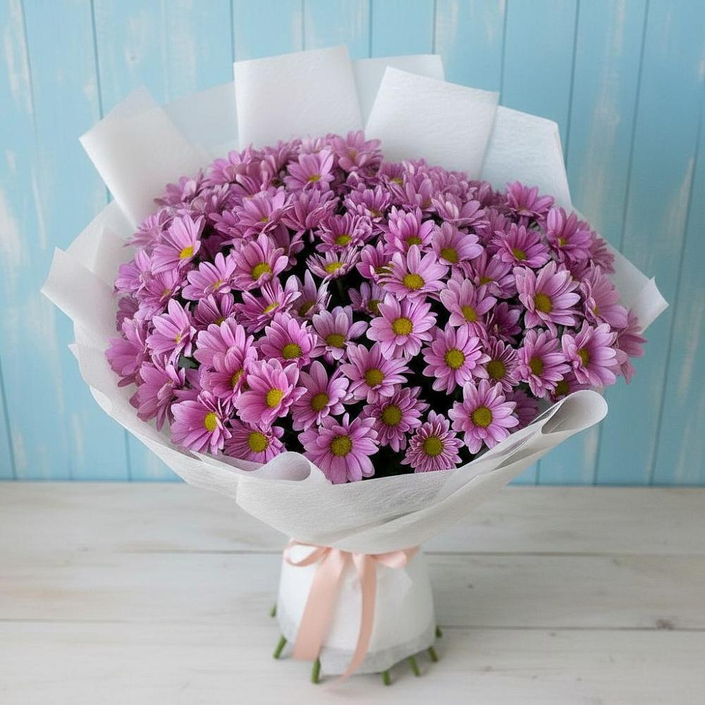 Букет цветов из: Хризантемы в Соколе Вологодской области