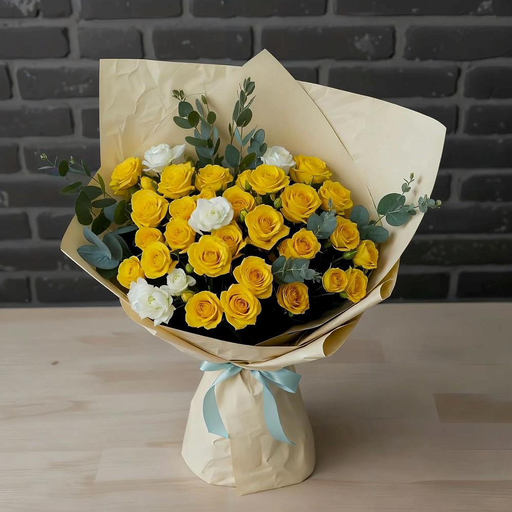 Букет цветов из: Розы в Соколе Вологодской области