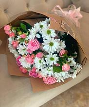 Букет цветов из:  Розы и Хризантемы #REPLACE_PRED# Соколе Вологодской области