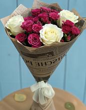 Букет цветов из:  Розы в Соколе Вологодской области