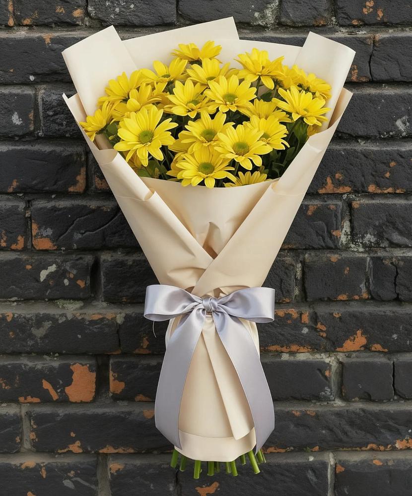 Букет цветов из: Хризантемы в Соколе Вологодской области