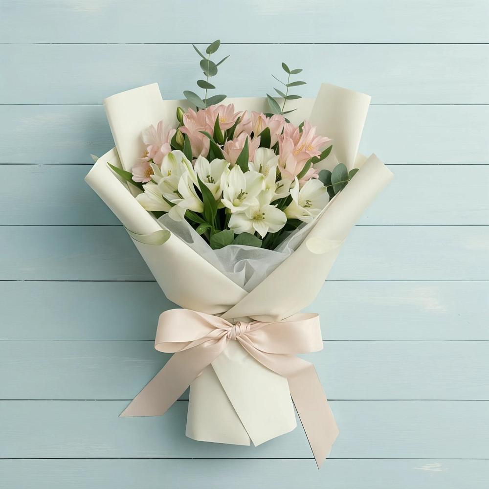 Букет цветов из: Альстромерии в Соколе Вологодской области