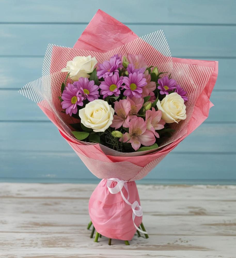 Букет цветов из: Герберы в Соколе Вологодской области