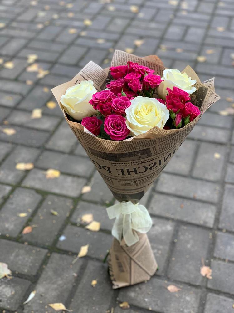 Букет цветов из: Розы в Соколе Вологодской области