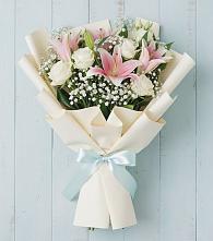 Букет цветов из:  Лилии в Соколе Вологодской области